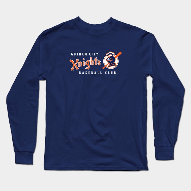 Gotham City Knights Logo - Style A Long Sleeve T-Shirt by Jake Ingram